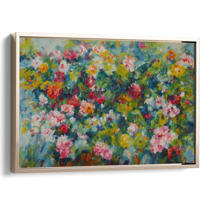 Modern Oil Tropical Flowers #140