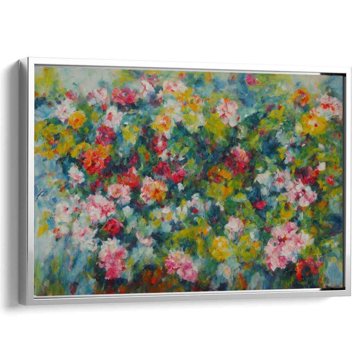 Modern Oil Tropical Flowers #140