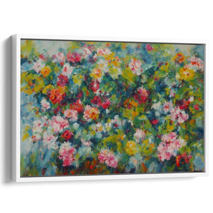 Modern Oil Tropical Flowers #140