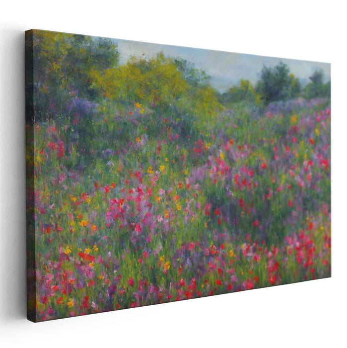 Modern Oil Wild Flowers #101