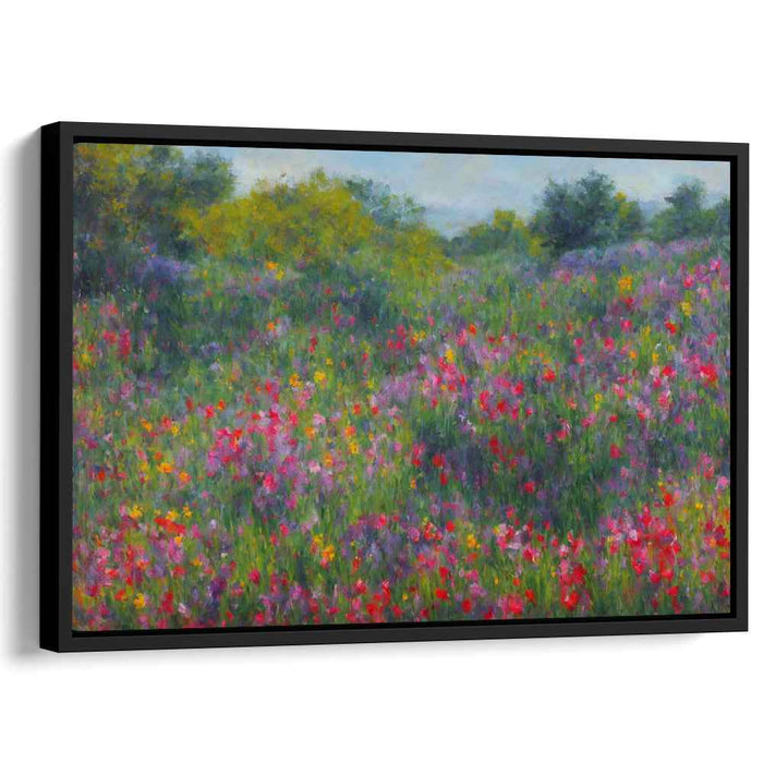 Modern Oil Wild Flowers #101