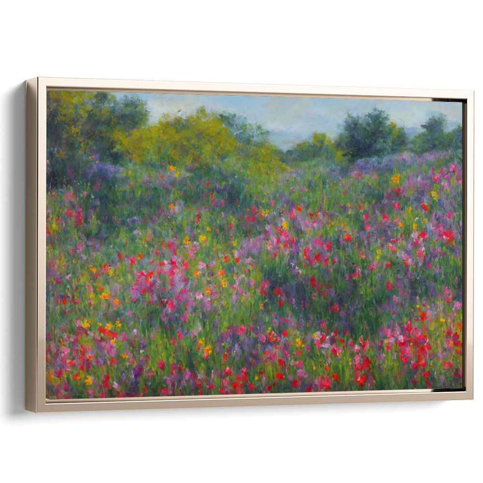 Modern Oil Wild Flowers #101