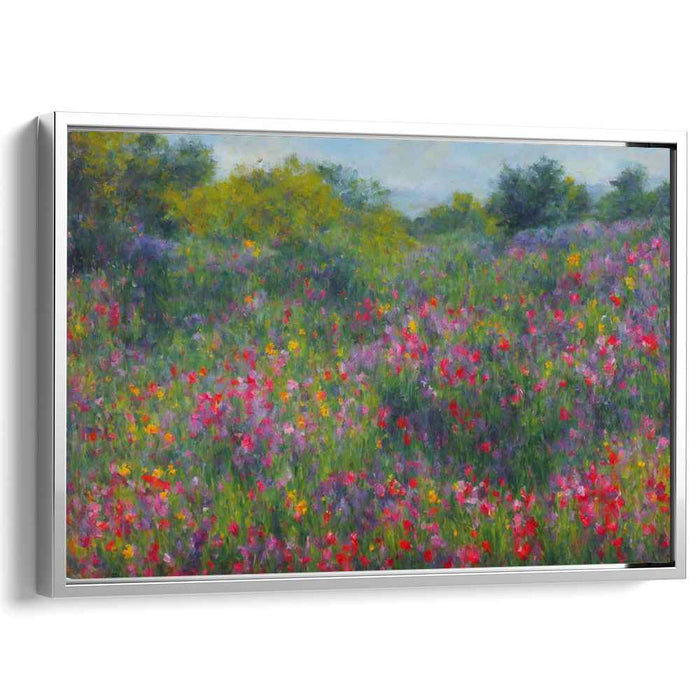 Modern Oil Wild Flowers #101