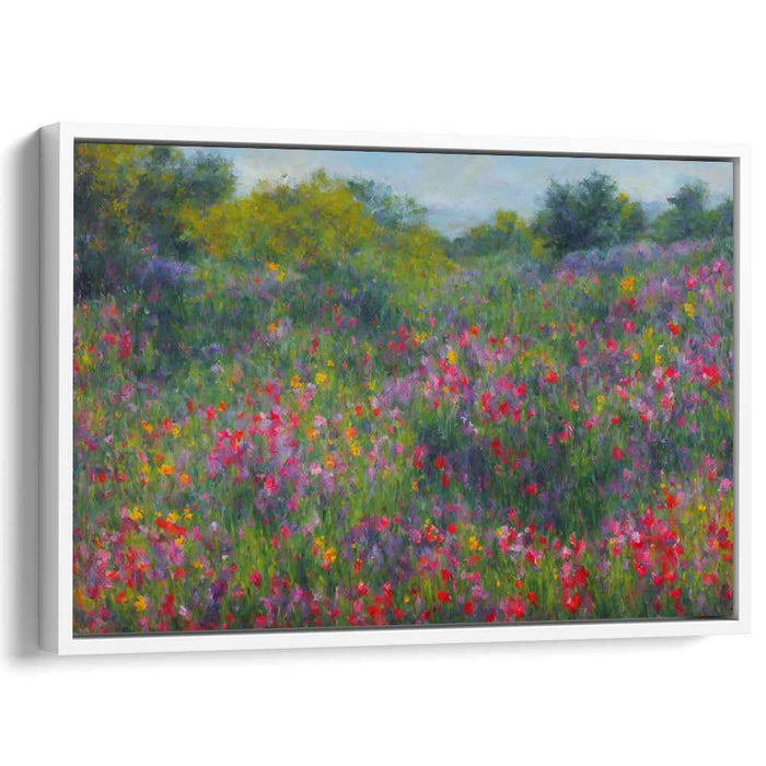 Modern Oil Wild Flowers #101