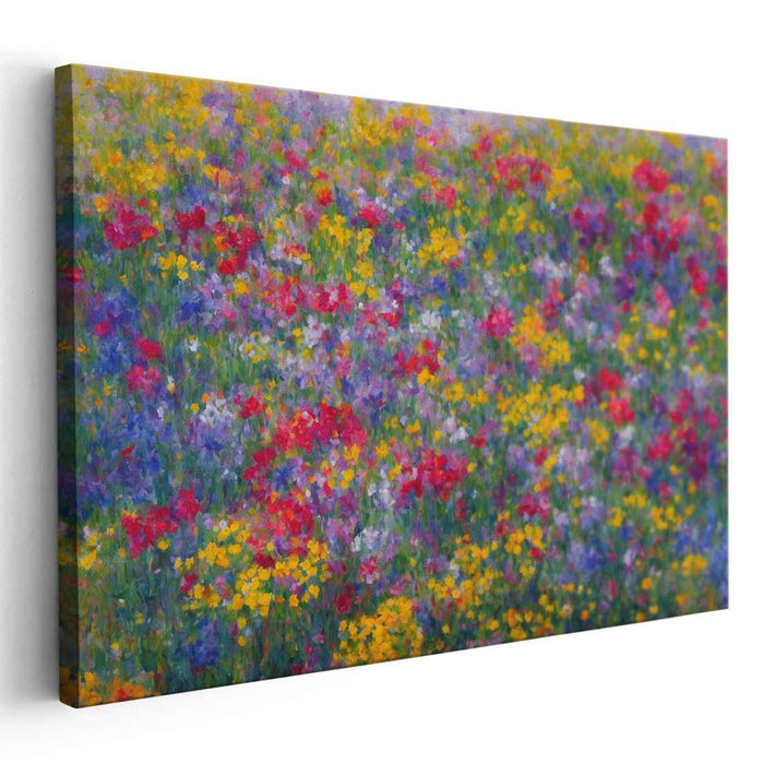 Modern Oil Wild Flowers #103