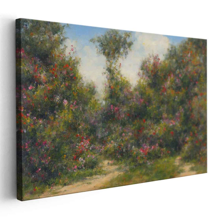 Modern Oil Wild Flowers #104