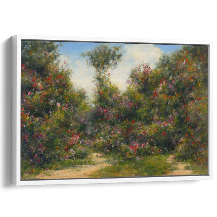 Modern Oil Wild Flowers #104