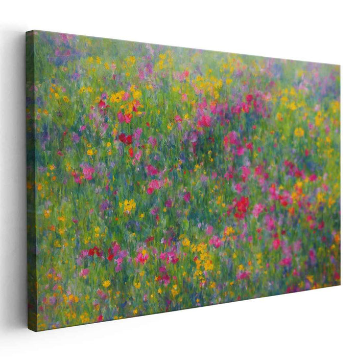 Modern Oil Wild Flowers #106