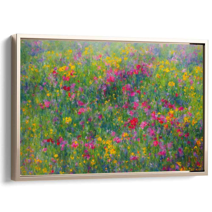 Modern Oil Wild Flowers #106