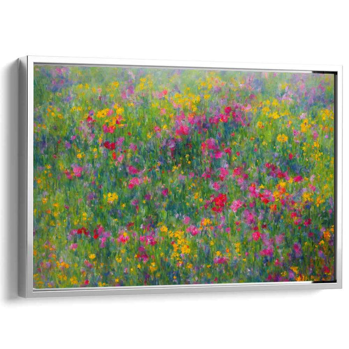 Modern Oil Wild Flowers #106