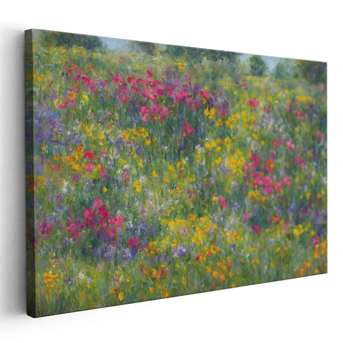 Modern Oil Wild Flowers #111