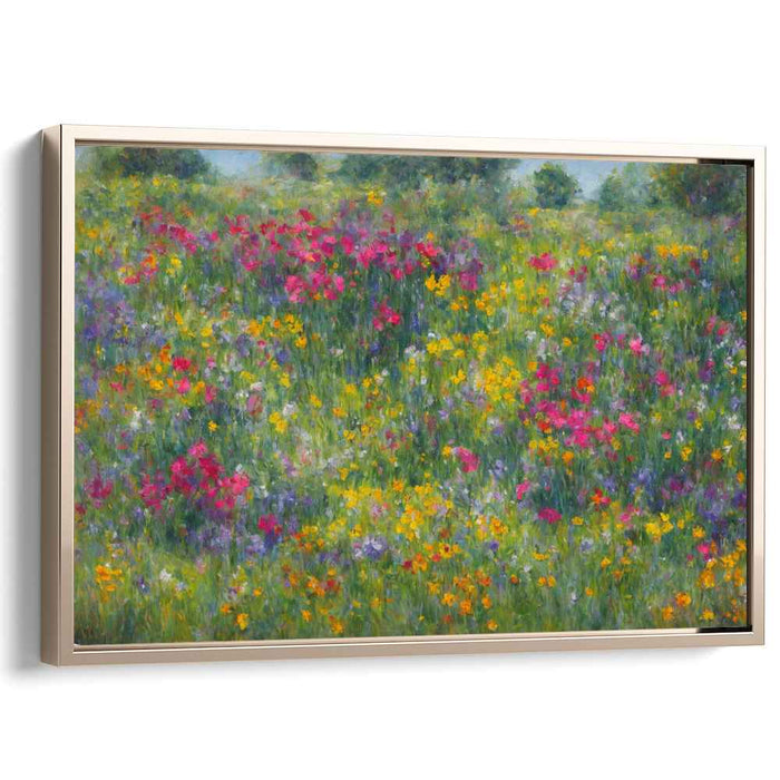 Modern Oil Wild Flowers #111