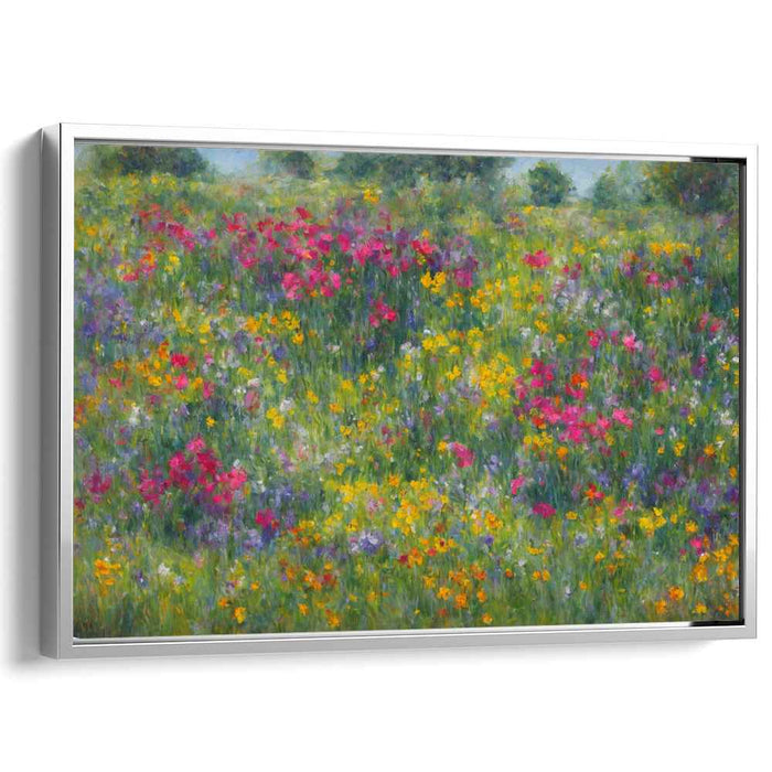 Modern Oil Wild Flowers #111