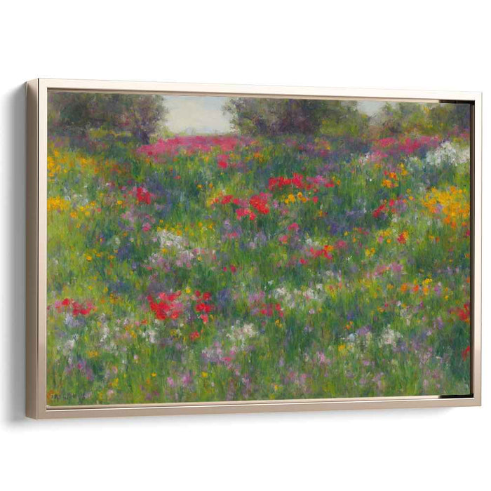 Modern Oil Wild Flowers #116