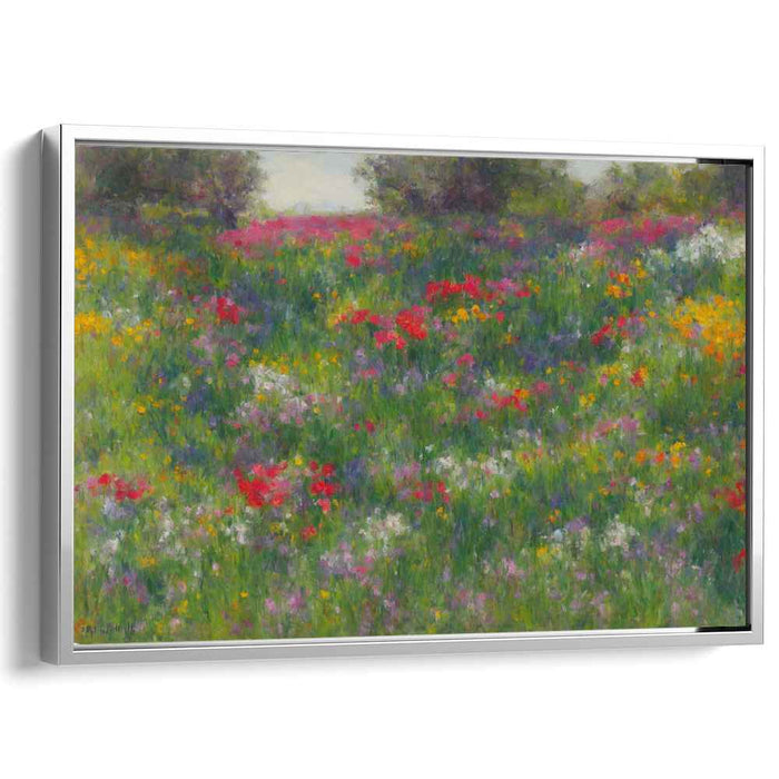 Modern Oil Wild Flowers #116