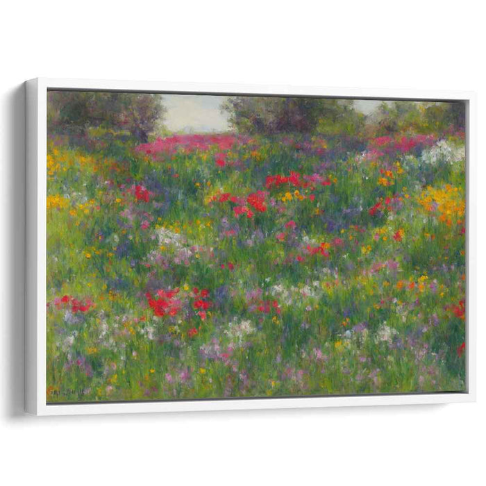 Modern Oil Wild Flowers #116