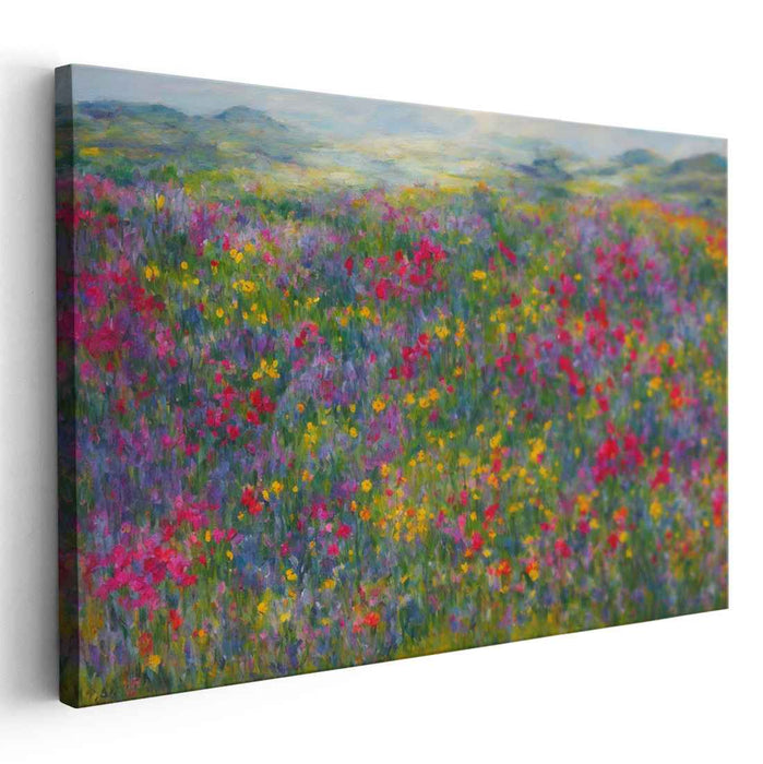 Modern Oil Wild Flowers #120