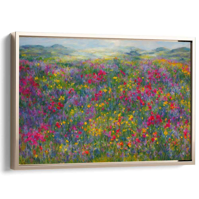 Modern Oil Wild Flowers #120