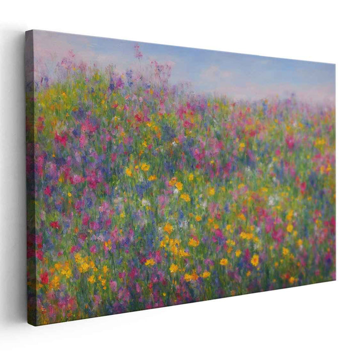 Modern Oil Wild Flowers #122