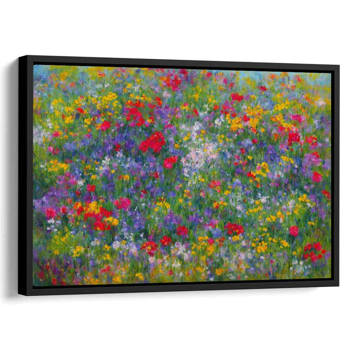 Modern Oil Wild Flowers #123