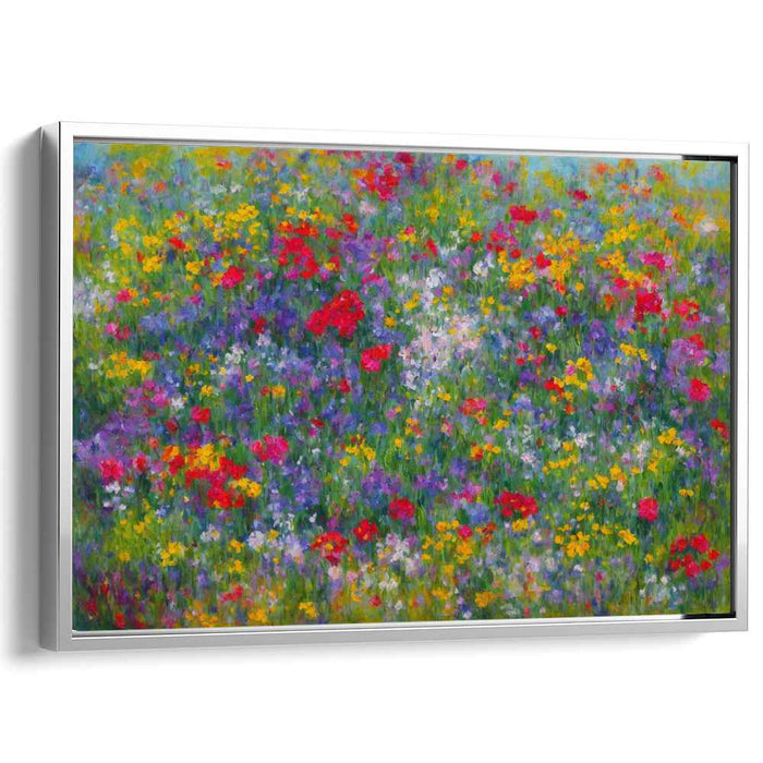 Modern Oil Wild Flowers #123