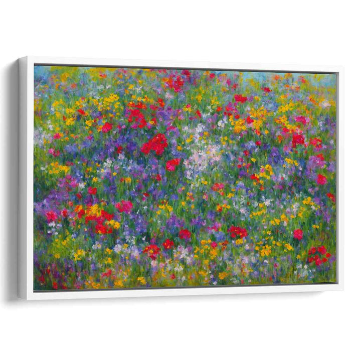 Modern Oil Wild Flowers #123