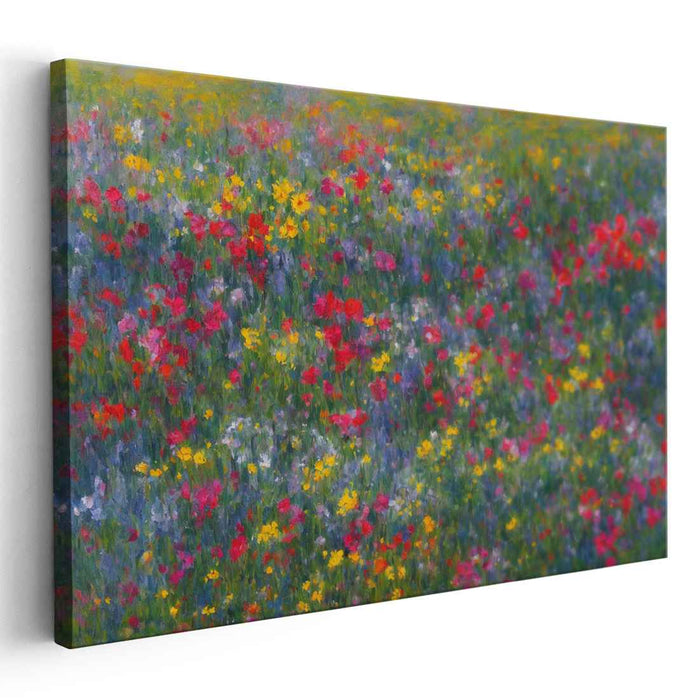 Modern Oil Wild Flowers #125