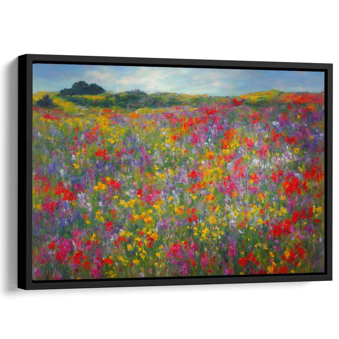 Modern Oil Wild Flowers #126