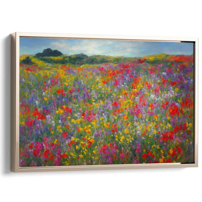 Modern Oil Wild Flowers #126