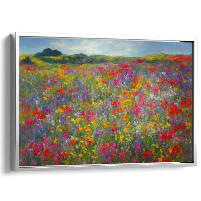 Modern Oil Wild Flowers #126