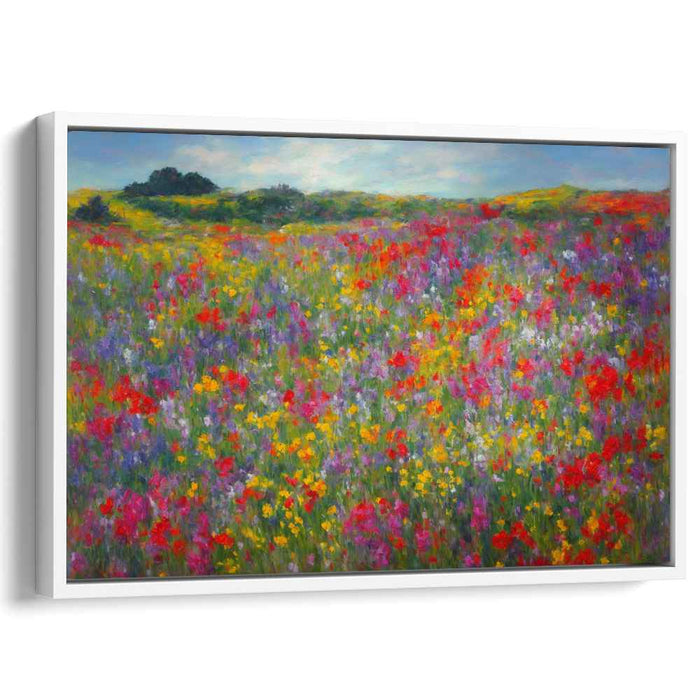 Modern Oil Wild Flowers #126