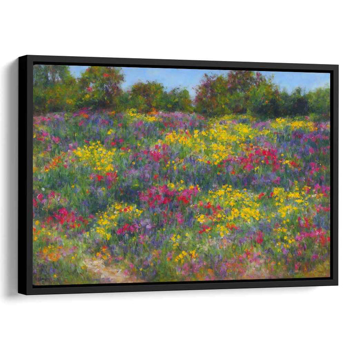 Modern Oil Wild Flowers #127