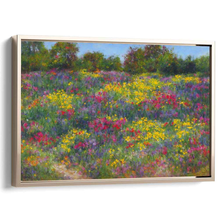 Modern Oil Wild Flowers #127
