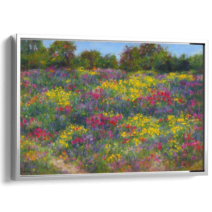 Modern Oil Wild Flowers #127