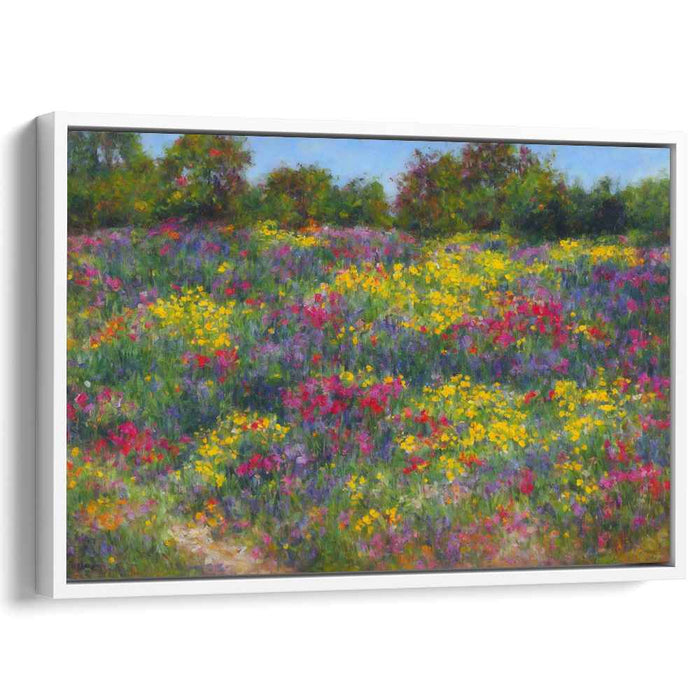 Modern Oil Wild Flowers #127