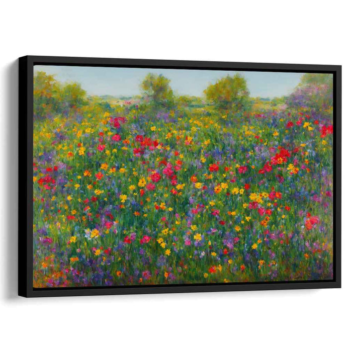 Whimsical Wildflower Ballad: An Impressionist Symphony of Wildflowers