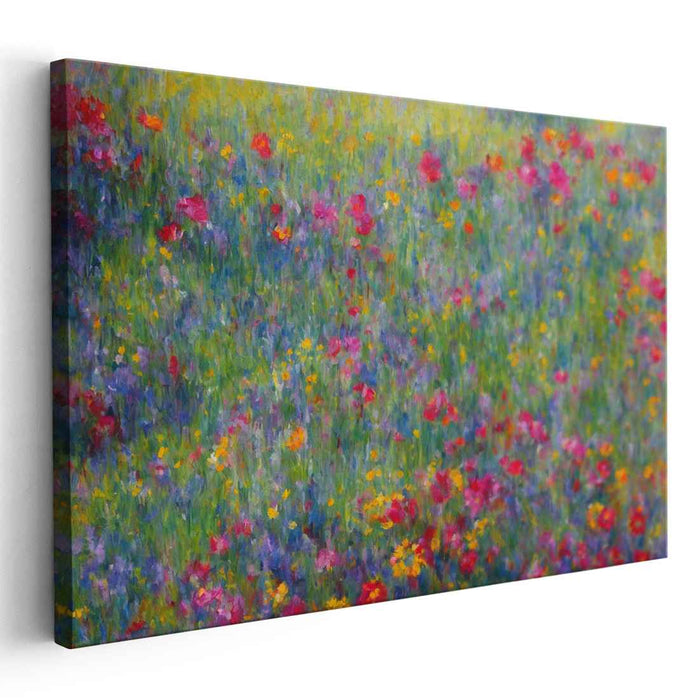 Modern Oil Wild Flowers #132