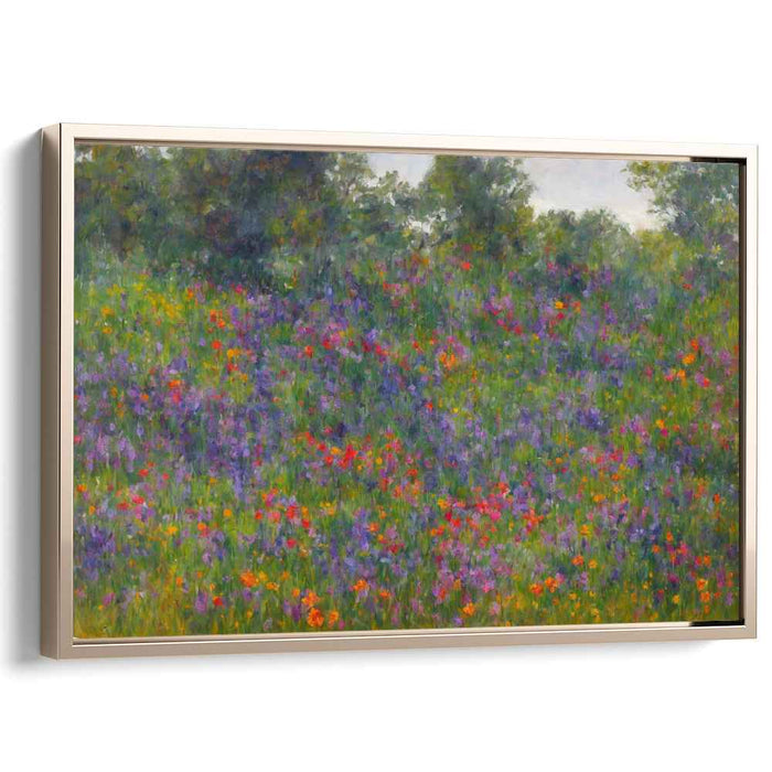 Modern Oil Wild Flowers #134