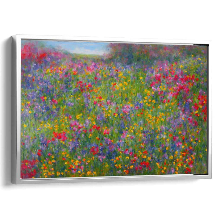 Modern Oil Wild Flowers #136