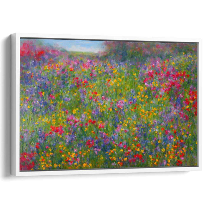 Modern Oil Wild Flowers #136