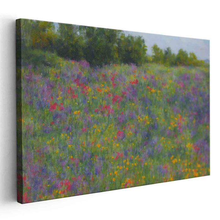 Modern Oil Wild Flowers #138
