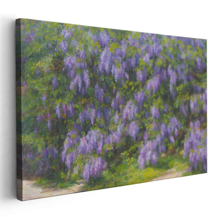 Modern Oil Wisteria #109