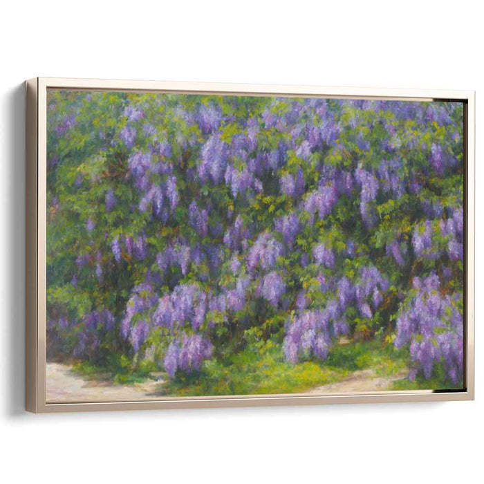 Modern Oil Wisteria #109