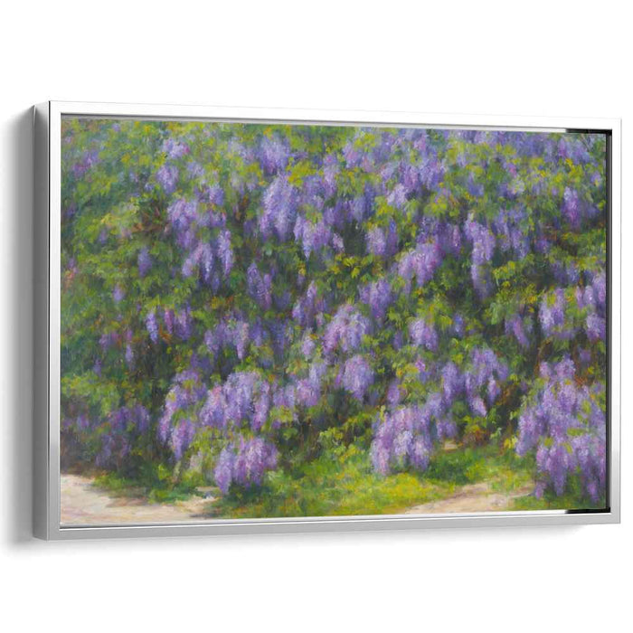 Modern Oil Wisteria #109