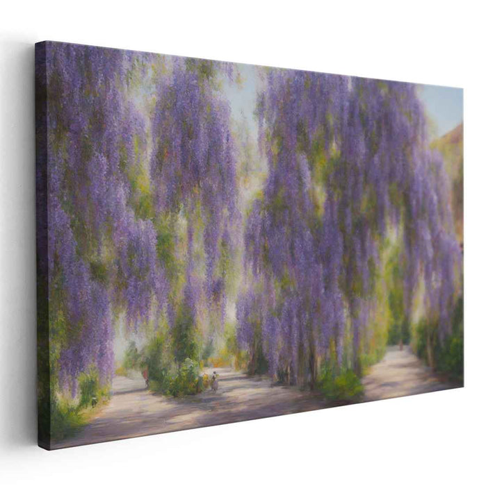 Modern Oil Wisteria #111