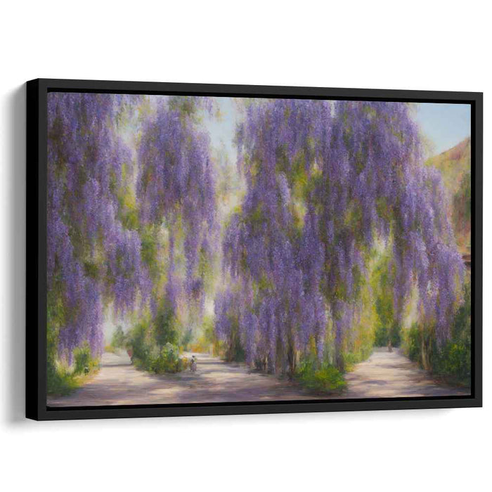 Modern Oil Wisteria #111