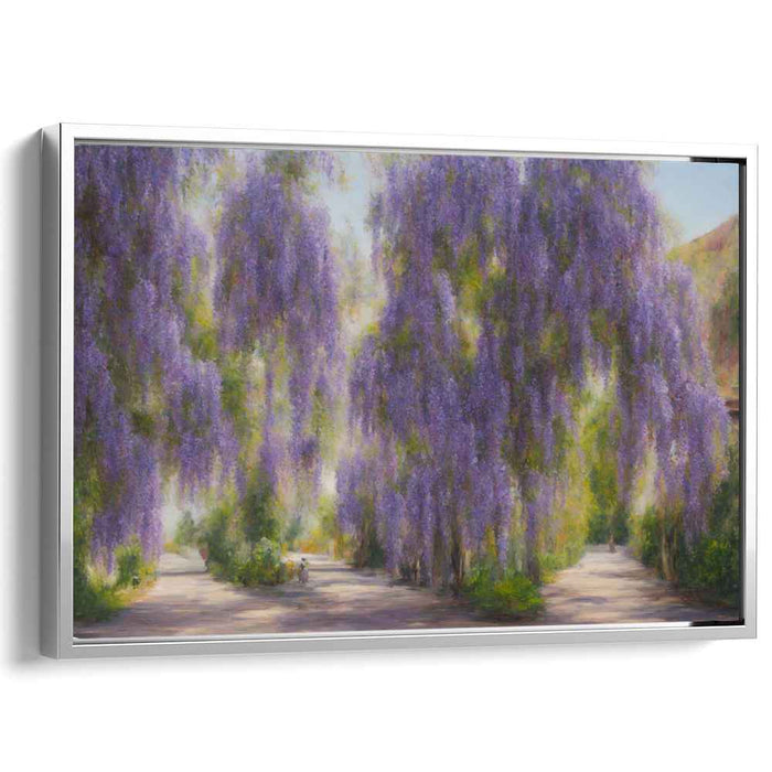 Modern Oil Wisteria #111