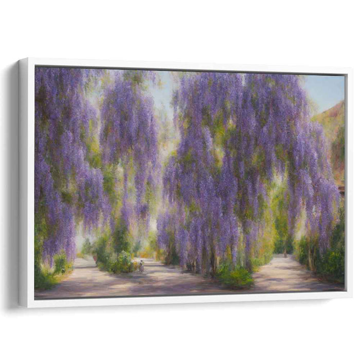 Modern Oil Wisteria #111