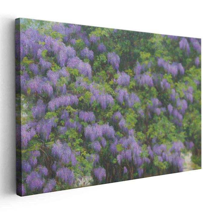 Modern Oil Wisteria #113