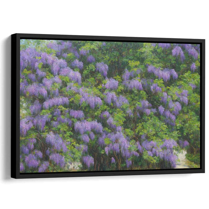 Modern Oil Wisteria #113